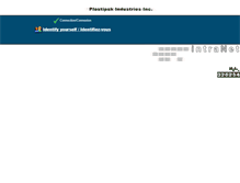 Tablet Screenshot of intra.plastipak.ca